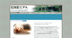 Desktop Screenshot of caecpa.com